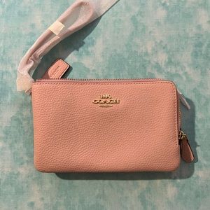 Coach Leather Wristlet